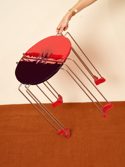 Resin Side Table